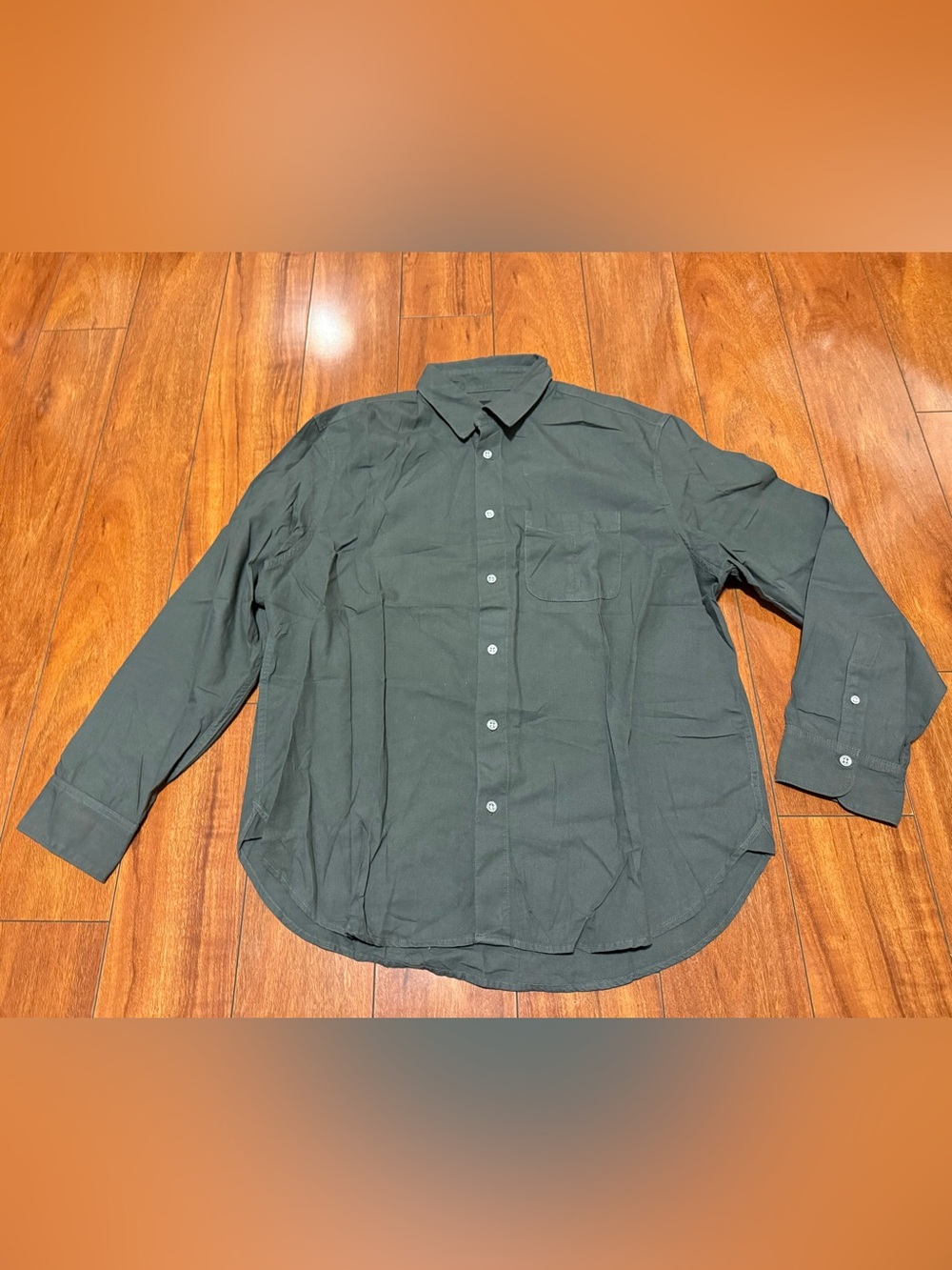 rag & bone Men's Olive Button-Down Shirt